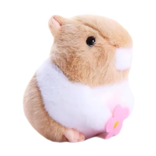 JISADER Tour Lieferanten Rotation von Interaktivem Hellem Kleinem Kleinem Tier Im Gefüllten Tier Ausgestopft, Hamster von JISADER