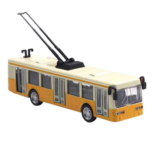 JISADER Tram Modell 1/90 Sammlung Interaktive Dekoration mit Licht Und Musik Spielzeug, Gelb JISADER Tram Modell 1/90 Sammlung Interaktive Dekoration mit Licht Und Musik Spielzeug, Gelb von JISADER