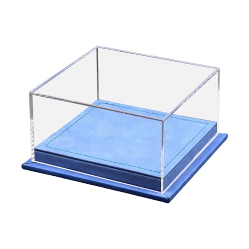 JISADER Vitrine für Spielzeugautos im Maßstab 1:64, staubdichte Vitrine für die Heimdekoration, 12,7 x 12,2 x 6,6 cm, Zubehör, Leichter, durchsichtiger, Blau JISADER Vitrine für Spielzeugautos im Maßstab 1:64, staubdichte Vitrine für die Heimdekoration, 12,7 x 12,2 x 6,6 cm, Zubehör, Leichter, durchsichtiger, Blau von JISADER