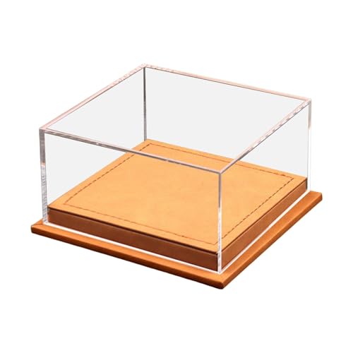 JISADER Vitrine für Spielzeugautos im Maßstab 1:64, staubdichte Vitrine für die Heimdekoration, 12,7 x 12,2 x 6,6 cm, Zubehör, Leichter, durchsichtiger, Hellbraun JISADER Vitrine für Spielzeugautos im Maßstab 1:64, staubdichte Vitrine für die Heimdekoration, 12,7 x 12,2 x 6,6 cm, Zubehör, Leichter, durchsichtiger, Hellbraun von JISADER