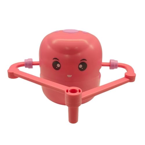 JISADER Zeichenroboter für Kinder, Interaktives Spielzeug mit 100 Karten, Tragbare Lernhilfe, Rosa von JISADER