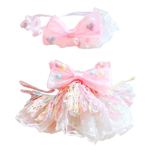 JISADER Zubehör für Puppenquastenrock, DIY-Dekor und Haar-Accessoires für 15 cm große Puppen von JISADER