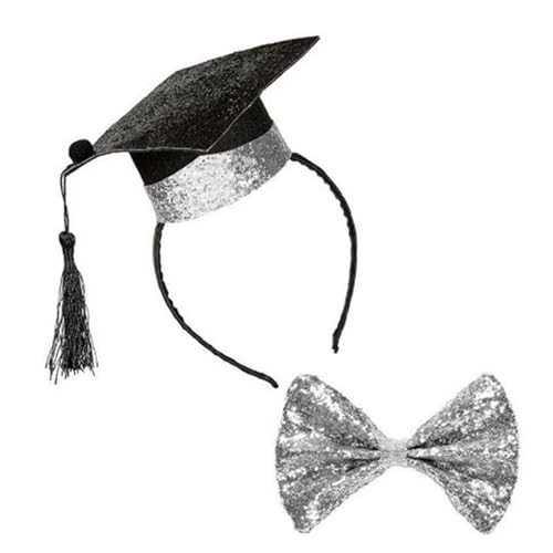 JITNGM 2024 Abschlusskostümhut Stirnbänder Bowtie Für Schulstudenten Graduierung Abschluss Für Abschlussfeierparty JITNGM 2024 Abschlusskostümhut Stirnbänder Bowtie Für Schulstudenten Graduierung Abschluss Für Abschlussfeierparty von JITNGM