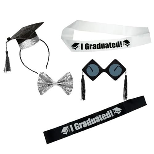 JITNGM 2024 Abschlusskostümhut Stirnbänder Bowtie Für Schulstudenten Graduierung Abschluss Für Abschlussfeierparty JITNGM 2024 Abschlusskostümhut Stirnbänder Bowtie Für Schulstudenten Graduierung Abschluss Für Abschlussfeierparty von JITNGM