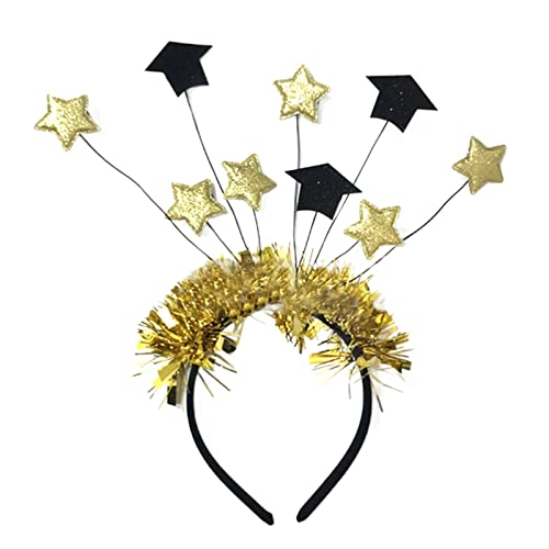 JITNGM Glitzernde Party Stirnband Dekorative Haarhoop Abschlüsse Feiern Sie Party Kostüm Haarband Absolventen Kleidungszubehör JITNGM Glitzernde Party Stirnband Dekorative Haarhoop Abschlüsse Feiern Sie Party Kostüm Haarband Absolventen Kleidungszubehör von JITNGM
