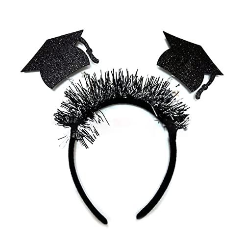 JITNGM Shining Tinsel Graduation Form Stirnband Abschlussfeier Festival Hair Hoop Für Foto Unisex Kopfstück JITNGM Shining Tinsel Graduation Form Stirnband Abschlussfeier Festival Hair Hoop Für Foto Unisex Kopfstück von JITNGM