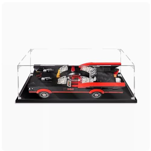 Acryl-Displaybox, kompatibel mit Lego 76188 Batmobil-Modell, schützende, staubdichte Displaybox, Geschenkmodell, transparente Vitrine (nur Displaybox) (3 mm) von JIULIN