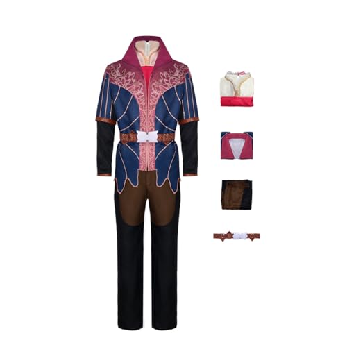 JIULINGHOU Astarion Kostüm Herren Cosplay Astarion Baldurs Gate Kostüm Full Suit Halloween Party JIULINGHOU Astarion Kostüm Herren Cosplay Astarion Baldurs Gate Kostüm Full Suit Halloween Party von JIULINGHOU