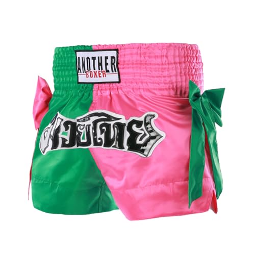 JIULINGHOU Box-Trainingsshorts für Herren und Damen, Sanda-Combat-Hose, farbblockierte Schleifen-Shorts JIULINGHOU Box-Trainingsshorts für Herren und Damen, Sanda-Combat-Hose, farbblockierte Schleifen-Shorts von JIULINGHOU