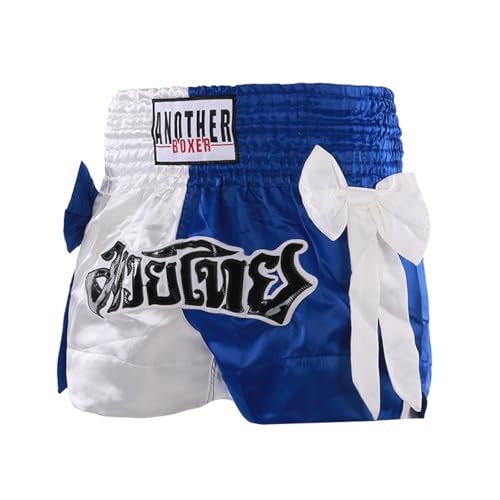 JIULINGHOU Box-Trainingsshorts für Herren und Damen, freie Kampfhose, Sanda-Kampfhose, farbblockierte Schleifen-Shorts JIULINGHOU Box-Trainingsshorts für Herren und Damen, freie Kampfhose, Sanda-Kampfhose, farbblockierte Schleifen-Shorts von JIULINGHOU