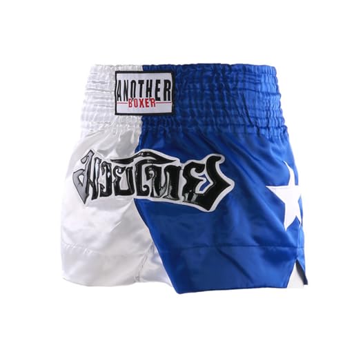 JIULINGHOU Box-Trainingsshorts für Herren und Damen, freie Kampfhose, Sanda-Kampfhose, farbblockierte Schleifen-Shorts JIULINGHOU Box-Trainingsshorts für Herren und Damen, freie Kampfhose, Sanda-Kampfhose, farbblockierte Schleifen-Shorts von JIULINGHOU