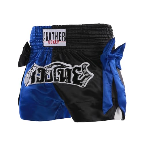 JIULINGHOU Box-Trainingsshorts für Herren und Damen, freie Kampfhose, Sanda-Kampfhose, farbblockierte Schleifen-Shorts JIULINGHOU Box-Trainingsshorts für Herren und Damen, freie Kampfhose, Sanda-Kampfhose, farbblockierte Schleifen-Shorts von JIULINGHOU