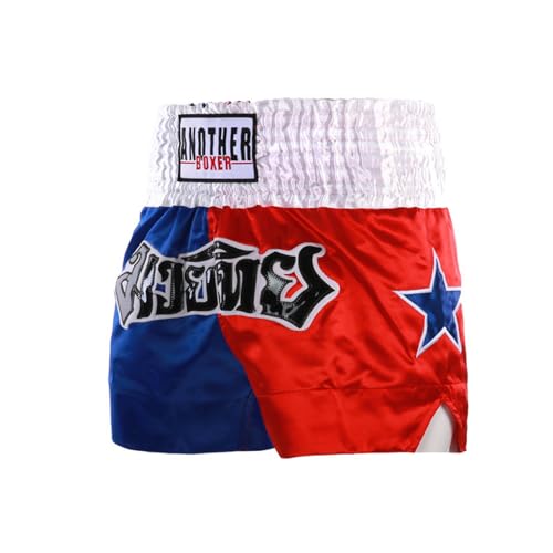 JIULINGHOU Box-Trainingsshorts für Herren und Damen, freie Kampfhose, Sanda-Kampfhose, farbblockierte Schleifen-Shorts JIULINGHOU Box-Trainingsshorts für Herren und Damen, freie Kampfhose, Sanda-Kampfhose, farbblockierte Schleifen-Shorts von JIULINGHOU