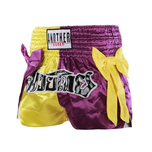 JIULINGHOU Box-Trainingsshorts für Herren und Damen, freie Kampfhose, Sanda-Kampfhose, farbblockierte Schleifen-Shorts JIULINGHOU Box-Trainingsshorts für Herren und Damen, freie Kampfhose, Sanda-Kampfhose, farbblockierte Schleifen-Shorts von JIULINGHOU