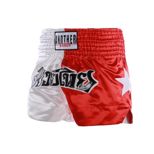 JIULINGHOU Box-Trainingsshorts für Herren und Damen, freie Kampfhose, Sanda-Kampfhose, farbblockierte Schleifen-Shorts JIULINGHOU Box-Trainingsshorts für Herren und Damen, freie Kampfhose, Sanda-Kampfhose, farbblockierte Schleifen-Shorts von JIULINGHOU