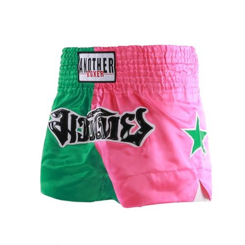JIULINGHOU Box-Trainingsshorts für Herren und Damen, freie Kampfhose, Sanda-Kampfhose, farbblockierte Schleifen-Shorts JIULINGHOU Box-Trainingsshorts für Herren und Damen, freie Kampfhose, Sanda-Kampfhose, farbblockierte Schleifen-Shorts von JIULINGHOU