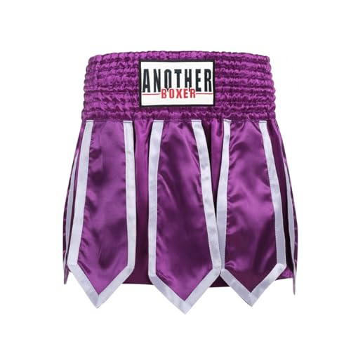 JIULINGHOU Boxshorts mit Riemen, Muay-Thai-Trainingsanzug, Kicking, Sanda-Hose, gemischter Kampfsport, Kampfrock, Lila JIULINGHOU Boxshorts mit Riemen, Muay-Thai-Trainingsanzug, Kicking, Sanda-Hose, gemischter Kampfsport, Kampfrock, Lila von JIULINGHOU