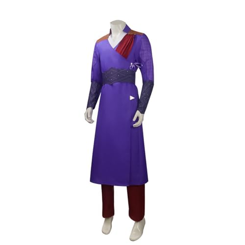 JIULINGHOU Game Gale Dekarios Cosplay Kostüm Mittelalter Retro Kleidung Herren Trenchcoat mit Gürtel Halloween Party JIULINGHOU Game Gale Dekarios Cosplay Kostüm Mittelalter Retro Kleidung Herren Trenchcoat mit Gürtel Halloween Party von JIULINGHOU