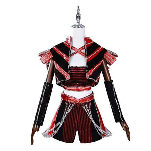 JIULINGHOU The Musical Anne of Cleaves Cosplay Kostüm Sechs Musiktheater Schwarz Kleid Anzug Halloween Party JIULINGHOU The Musical Anne of Cleaves Cosplay Kostüm Sechs Musiktheater Schwarz Kleid Anzug Halloween Party von JIULINGHOU