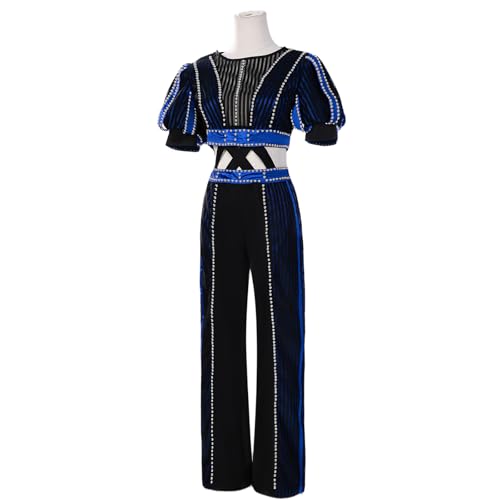 JIULINGHOU The Musical Catherine Parr Cosplay Kostüm Sechs Musiktheater Blau Kleid Anzug Halloween Party JIULINGHOU The Musical Catherine Parr Cosplay Kostüm Sechs Musiktheater Blau Kleid Anzug Halloween Party von JIULINGHOU