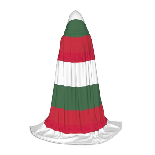 JIUTY Halloween-Kapuzenpullover, Motiv: Flagge von Ungarn, Cosplay, Party-Requisiten, Kapuzenumhang, Karnevals-Zubehör für Party JIUTY Halloween-Kapuzenpullover, Motiv: Flagge von Ungarn, Cosplay, Party-Requisiten, Kapuzenumhang, Karnevals-Zubehör für Party von JIUTY