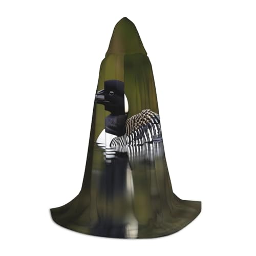 JIUTY Loon Nature Kapuzenumhang mit Vogel für Halloween, Cosplay, Party-Requisiten, Kapuzenumhang, Karneval, Accessoire für Party JIUTY Loon Nature Kapuzenumhang mit Vogel für Halloween, Cosplay, Party-Requisiten, Kapuzenumhang, Karneval, Accessoire für Party von JIUTY