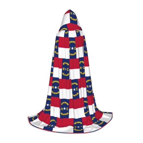 JIUTY North Carolina Kapuzenpullover, Motiv: Flagge des Bundesstaates North Carolina, Cosplay, Party-Requisiten, Kapuzenumhang, Karnevals-Zubehör für Party JIUTY North Carolina Kapuzenpullover, Motiv: Flagge des Bundesstaates North Carolina, Cosplay, Party-Requisiten, Kapuzenumhang, Karnevals-Zubehör für Party von JIUTY