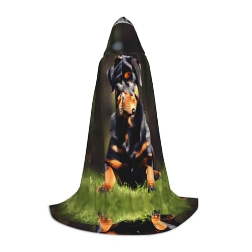 JIUTY Rottweiler Kapuzenumhang für Halloween, Cosplay, Party-Requisiten, Kapuzenumhang, Karneval, Accessoire für Party JIUTY Rottweiler Kapuzenumhang für Halloween, Cosplay, Party-Requisiten, Kapuzenumhang, Karneval, Accessoire für Party von JIUTY