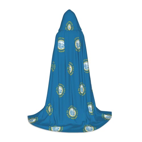 JIUTY South Dakota Flagge, Halloween, Kapuzenpullover, Robe, Cosplay, Party-Requisiten, Kapuzenumhang, Karneval, Accessoire für Party JIUTY South Dakota Flagge, Halloween, Kapuzenpullover, Robe, Cosplay, Party-Requisiten, Kapuzenumhang, Karneval, Accessoire für Party von JIUTY