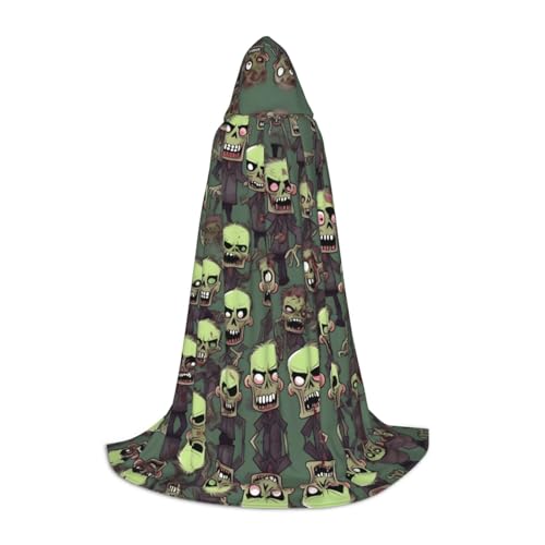 JIUTY Viele Zombies Halloween-Hoodies, Robe, Cosplay, Party-Requisiten, Kapuzenumhang, Umhang, Karneval, Accessoire für Party JIUTY Viele Zombies Halloween-Hoodies, Robe, Cosplay, Party-Requisiten, Kapuzenumhang, Umhang, Karneval, Accessoire für Party von JIUTY