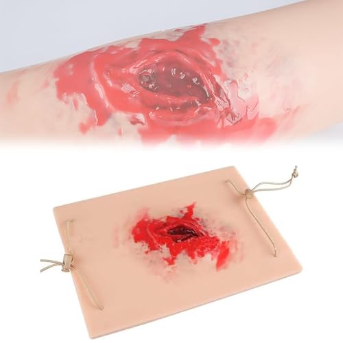 Traumamodell, Wundpackungs- und Tourniquet-Trainer-Set, Wundblutung für Erste-Hilfe-Packungs-Trainer-Set, Blutungskontrolle, Nähen, chirurgische Übungen Traumamodell, Wundpackungs- und Tourniquet-Trainer-Set, Wundblutung für Erste-Hilfe-Packungs-Trainer-Set, Blutungskontrolle, Nähen, chirurgische Übungen von JIYIHENKEAI
