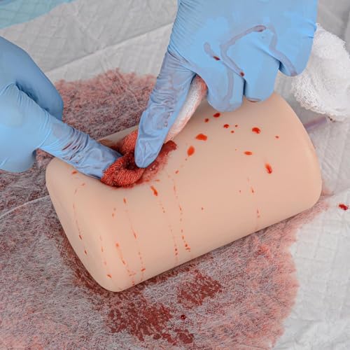 Wundversorgung, Wundmodelle, Übungen für Anlegen von Wundverbänden und Tourniquets mit Silikon, Nähen zur Blutstillung für medizinische Schulungen und Erste-Hilfe-Kurse Wundversorgung, Wundmodelle, Übungen für Anlegen von Wundverbänden und Tourniquets mit Silikon, Nähen zur Blutstillung für medizinische Schulungen und Erste-Hilfe-Kurse von JIYIHENKEAI