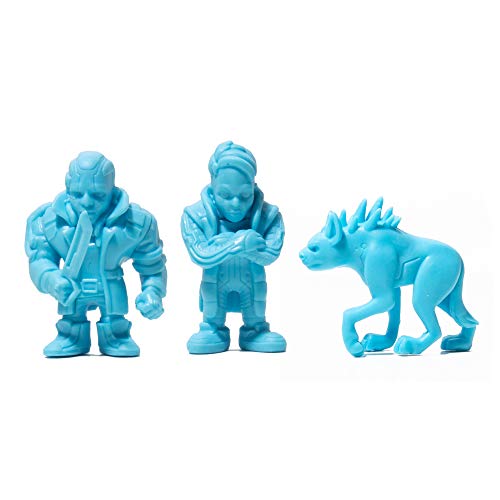 JINX 86046 Disney Cyberpunk 2077 Monos Voodoo Boys Set Serie 1 Figuren, Solide, blau, S von JINX