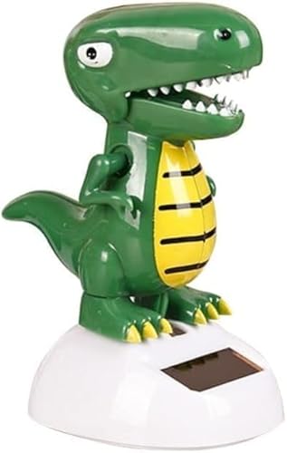 JIzian Solarbetriebener tanzender Dinosaurier, schwingende Tänzerin, keine Batterie erforderlich, Dekoration, Geschenk, Schreibtisch- und Armaturenbrett-Dekoration, Heimdekoration, Geburtstagsgeschenk JIzian Solarbetriebener tanzender Dinosaurier, schwingende Tänzerin, keine Batterie erforderlich, Dekoration, Geschenk, Schreibtisch- und Armaturenbrett-Dekoration, Heimdekoration, Geburtstagsgeschenk von JIzian