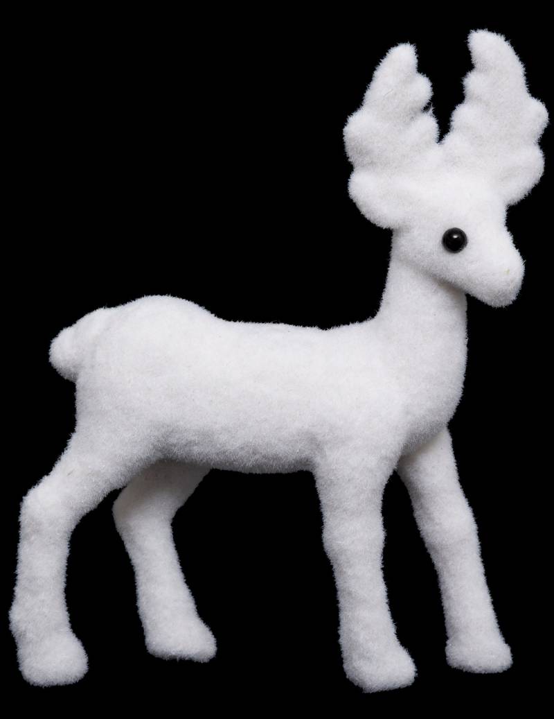 Deko Rentier Weiß 13 cm von JJA