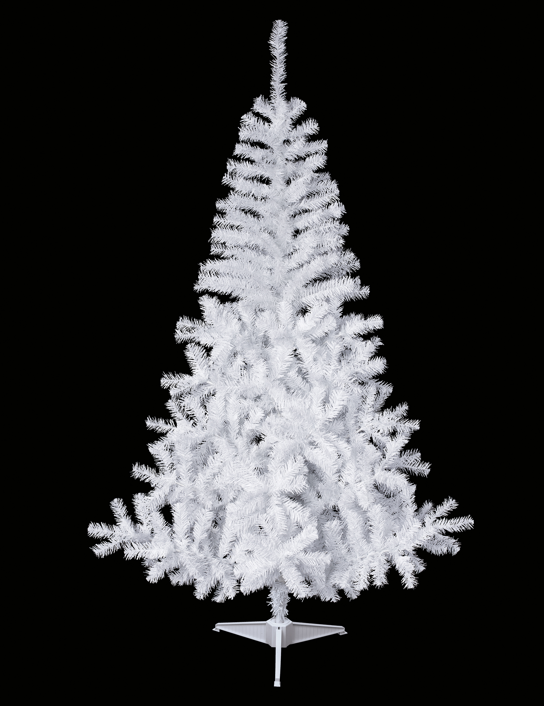 Schneebedeckter künstlicher Tannenbaum mit Standfuß weiß 150 cm Schneebedeckter künstlicher Tannenbaum mit Standfuß weiß 150 cm von JJA