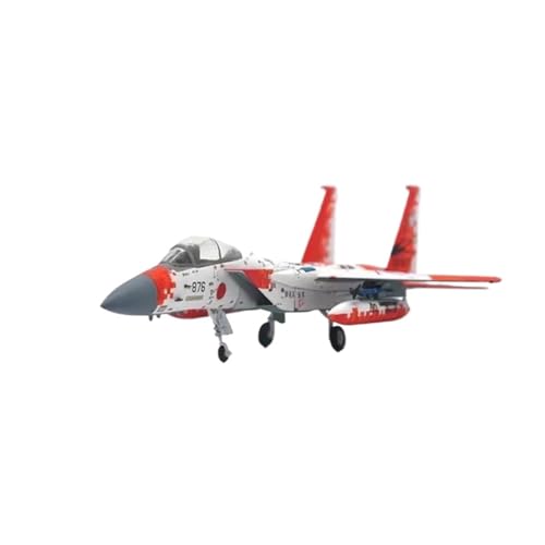 JJOIAS Maßstab 1:144 für F-15J Eagle Fighter Replika, Legierungsdruckguss-Flugzeugmodell, Miniatur-Schreibtisch-Display, statische Dekoration, Sakura, 13 cm von JJOIAS