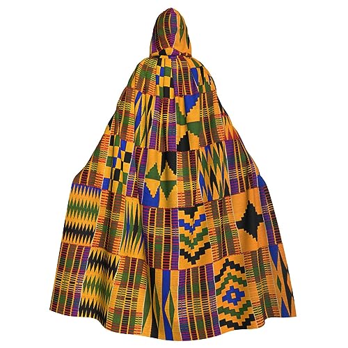 JJPUNGK Afrikanischer Webdruck, bequemer Kapuzenumhang für Damen und Herren, für Karneval, Cosplay und Themenpartys JJPUNGK Afrikanischer Webdruck, bequemer Kapuzenumhang für Damen und Herren, für Karneval, Cosplay und Themenpartys von JJPUNGK