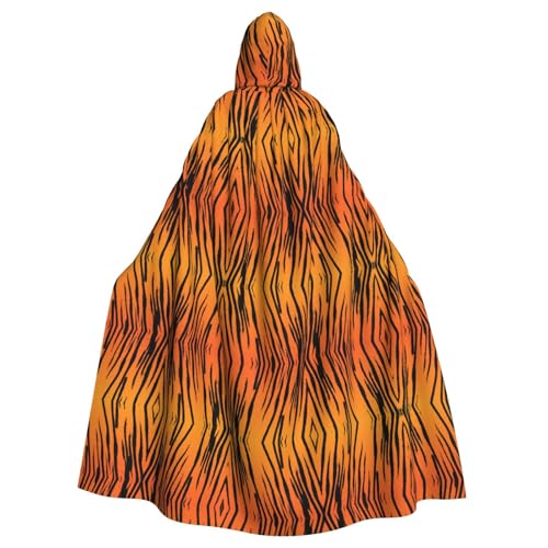 JJPUNGK Bequemer Kapuzenumhang mit Tigerstreifen, für Damen und Herren, für Karneval, Cosplay und Mottopartys JJPUNGK Bequemer Kapuzenumhang mit Tigerstreifen, für Damen und Herren, für Karneval, Cosplay und Mottopartys von JJPUNGK