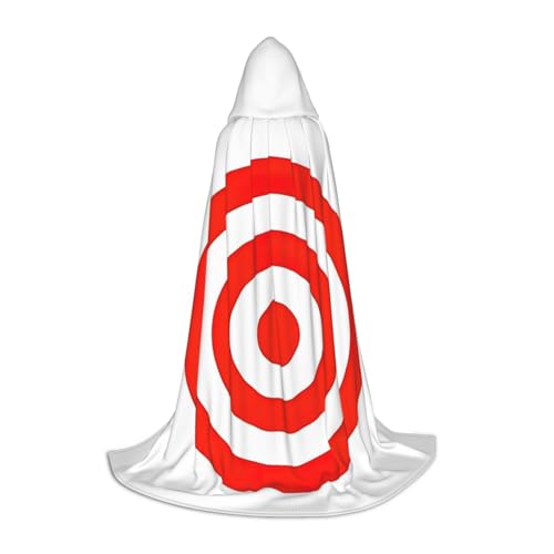 JJPUNGK Design Target Print Karneval Kapuzenumhang für Männer Frauen für Themenpartys Cosplay Festival Dekorationen JJPUNGK Design Target Print Karneval Kapuzenumhang für Männer Frauen für Themenpartys Cosplay Festival Dekorationen von JJPUNGK