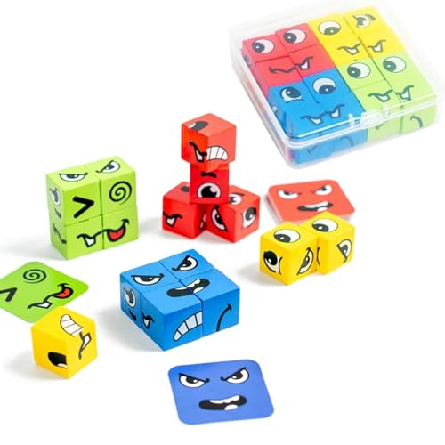 JJiaoLinin Holzwürfel Puzzle Spielzeug,Bunte Zauberwürfel Baustein Spielzeug Ausdruck Holzwürfel Puzzle Interaktion Spielzeugs Interaktion Spielzeugs Holz Matching Game für Kinder Thinking JJiaoLinin Holzwürfel Puzzle Spielzeug,Bunte Zauberwürfel Baustein Spielzeug Ausdruck Holzwürfel Puzzle Interaktion Spielzeugs Interaktion Spielzeugs Holz Matching Game für Kinder Thinking von JJiaoLinin