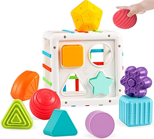 JKGIFTS Baby Spielzeug,Kinder Spielzeug Montessori Spielzeug ab 18m+ 2 3 Jahre Baby Spielzeug Jungen Mädchen Lernspiele ab 2 3 Jahre Geschenk 18m+ Junge Sensorik Spielzeug von JKGIFTS