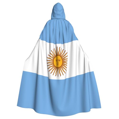 JKIEGOQ Umhang mit Kapuze für Erwachsene, argentinische Flagge, für Halloween-Kostümpartys und mehr JKIEGOQ Umhang mit Kapuze für Erwachsene, argentinische Flagge, für Halloween-Kostümpartys und mehr von JKIEGOQ