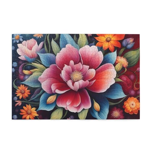 Jigsaw Puzzles1000 Teile Jkiegoq Blume Diamant Malerei Gedruckt Pädagogische Intellektuelle Holzpuzzles Lustige Puzzles Stressabbau Spiel Jigsaw Puzzles1000 Teile Jkiegoq Blume Diamant Malerei Gedruckt Pädagogische Intellektuelle Holzpuzzles Lustige Puzzles Stressabbau Spiel von JKIEGOQ