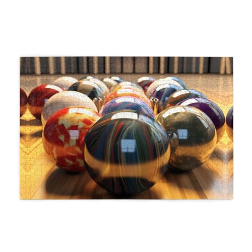 Jigsaw Puzzles1000 Teile Jkiegoq Bowlingbälle Gedruckt Pädagogische Intellektuelle Holzpuzzles Lustige Puzzles Stressabbau Spiel Jigsaw Puzzles1000 Teile Jkiegoq Bowlingbälle Gedruckt Pädagogische Intellektuelle Holzpuzzles Lustige Puzzles Stressabbau Spiel von JKIEGOQ