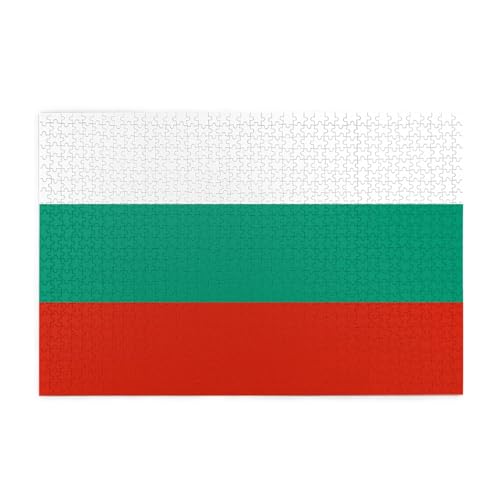 Jigsaw Puzzles1000 Teile Jkiegoq Bulgarische Flagge Gedruckt Pädagogische Intellektuelle Holzpuzzles Lustige Puzzles Stressabbau-Spiel Jigsaw Puzzles1000 Teile Jkiegoq Bulgarische Flagge Gedruckt Pädagogische Intellektuelle Holzpuzzles Lustige Puzzles Stressabbau-Spiel von JKIEGOQ