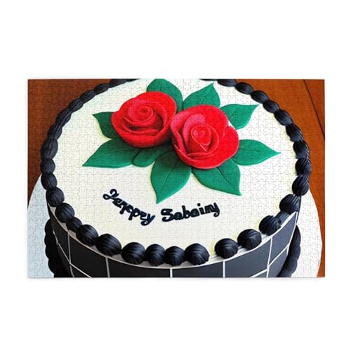 Jigsaw Puzzles1000 Teile Jkiegoq Delicious Cakes Printed Educational Intellectual Wooden Puzzles, Fun Puzzles, Stress Relieving Game Jigsaw Puzzles1000 Teile Jkiegoq Delicious Cakes Printed Educational Intellectual Wooden Puzzles, Fun Puzzles, Stress Relieving Game von JKIEGOQ