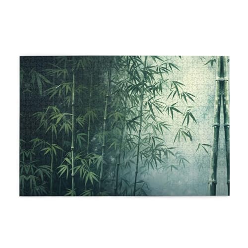 Jigsaw Puzzles1000 Teile Jkiegoq Grüner Bambuswald Gedruckt Pädagogische Intellektuelle Holzpuzzles Lustige Puzzles Stressabbau-Spiel Jigsaw Puzzles1000 Teile Jkiegoq Grüner Bambuswald Gedruckt Pädagogische Intellektuelle Holzpuzzles Lustige Puzzles Stressabbau-Spiel von JKIEGOQ