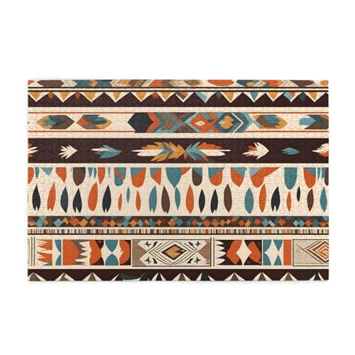Jigsaw Puzzles1000 Teile Jkiegoq Indianerglauben gedruckte pädagogische intellektuelle Holzpuzzles, lustige Puzzles, Stressabbau-Spiel Jigsaw Puzzles1000 Teile Jkiegoq Indianerglauben gedruckte pädagogische intellektuelle Holzpuzzles, lustige Puzzles, Stressabbau-Spiel von JKIEGOQ