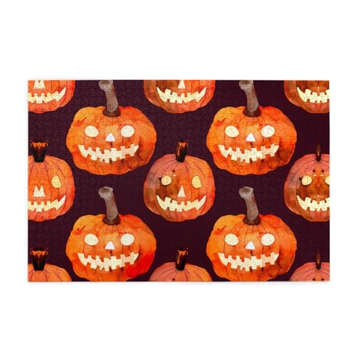 Jigsaw Puzzles1000 Teile Jkiegoq Kürbis Lichter Gedruckt Pädagogische Intellektuelle Holzpuzzles Lustige Puzzles Stressabbau Spiel Jigsaw Puzzles1000 Teile Jkiegoq Kürbis Lichter Gedruckt Pädagogische Intellektuelle Holzpuzzles Lustige Puzzles Stressabbau Spiel von JKIEGOQ
